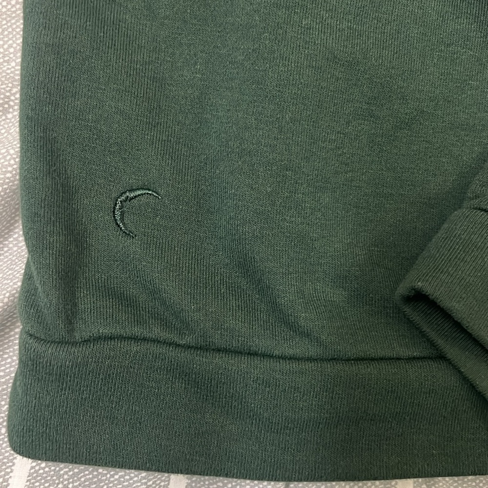 Zyia Cropped Half-Zip Sweater Medium - Picture 7 of 8
